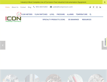 Tablet Screenshot of iconprocon.com